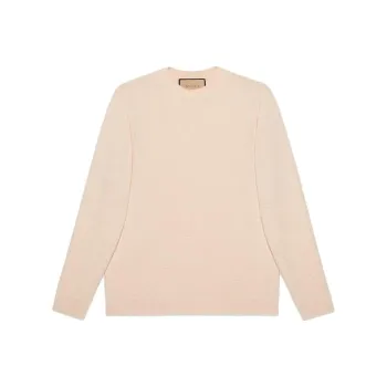 GUCCI Logo Intarsia Knit Sweater