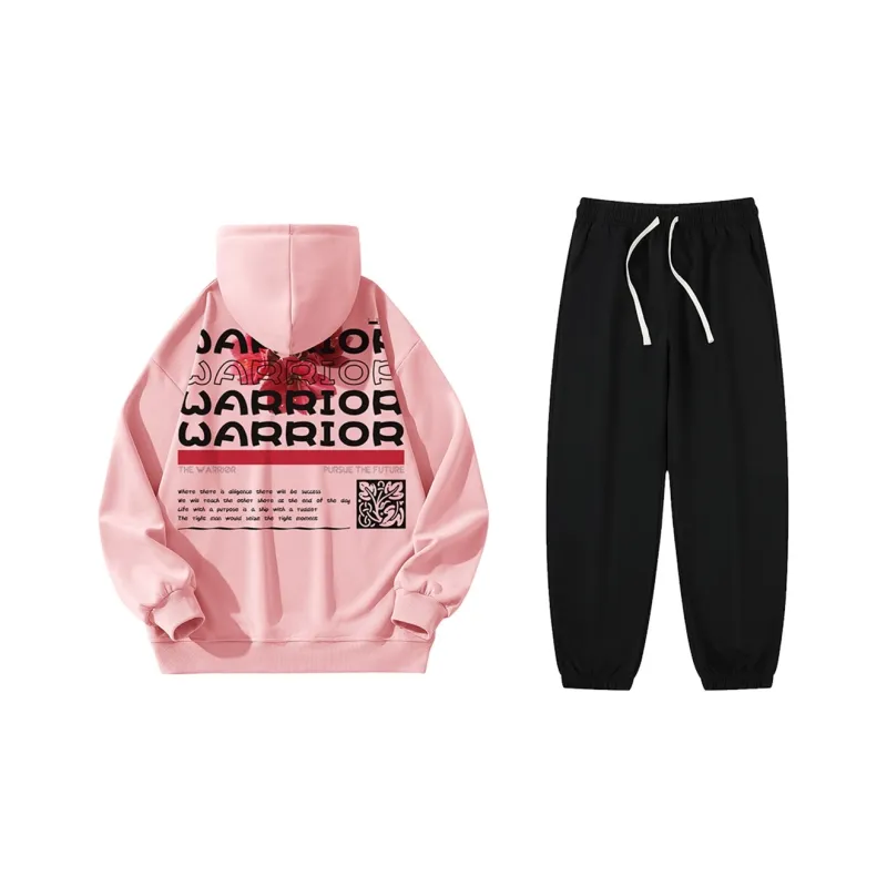 WARRIOR Sweatshirt Sets Unisex-4