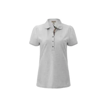 Burberry Polo Shirt Women's Gray