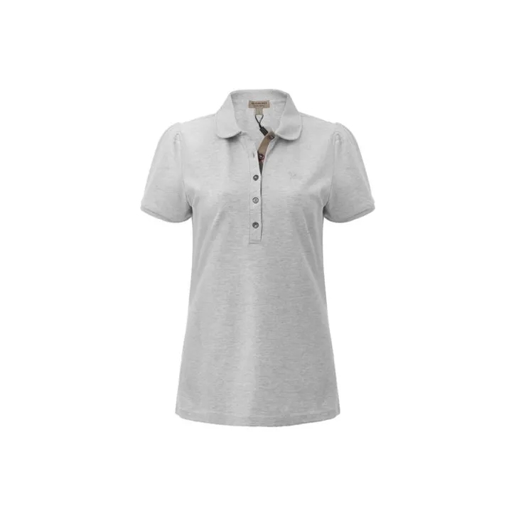 Burberry Polo Shirt Women's Gray-0