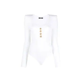 BALMAIN Bodysuits Women's White