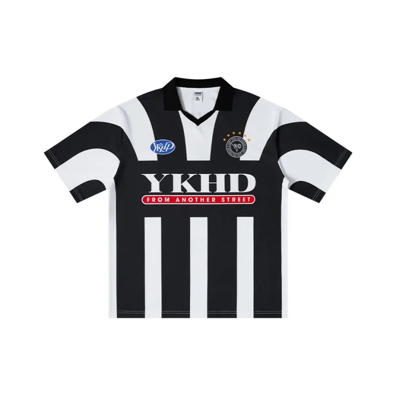 YKHD T Shirt Unisex Black White-0