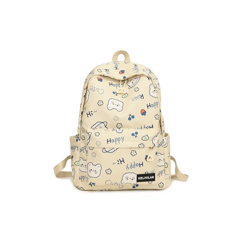 OUZIHUANG Nylon Backpack Women's Multicolor-9