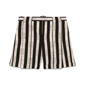 BALMAIN Striped Shorts