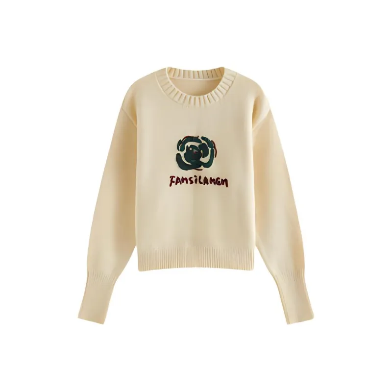 FANSILANEN Sweaters Women's Cream Apricot-0