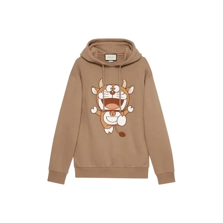 GUCCI x Doraemon Sweatshirt Women's Brown-0