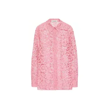 Valentino Lace Buttoned Shirt