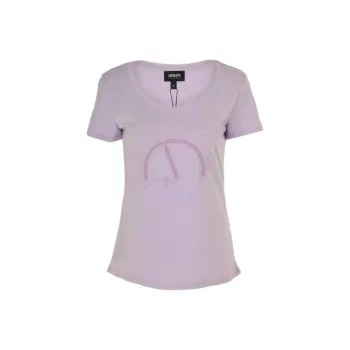 ARMANI JEANS T-Shirts Women's Purple