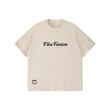 FILA FUSION QR T Shirt Women's Champagne Pink