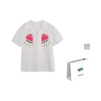 TURN UP SS24 Shirt Women's White