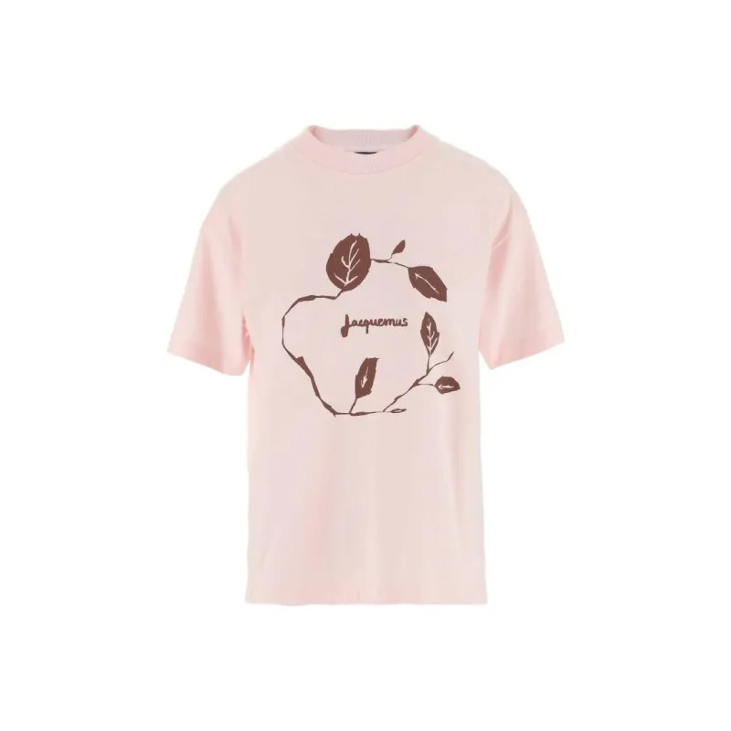 Jacquemus T-Shirts Women's Pink-0