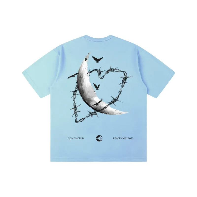 COMGM Short Sleeved T Shirts Unisex-12