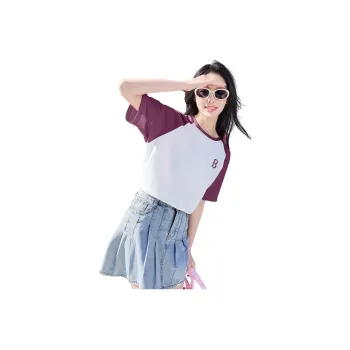 Tonlion T Shirt Women's Raspberry Red