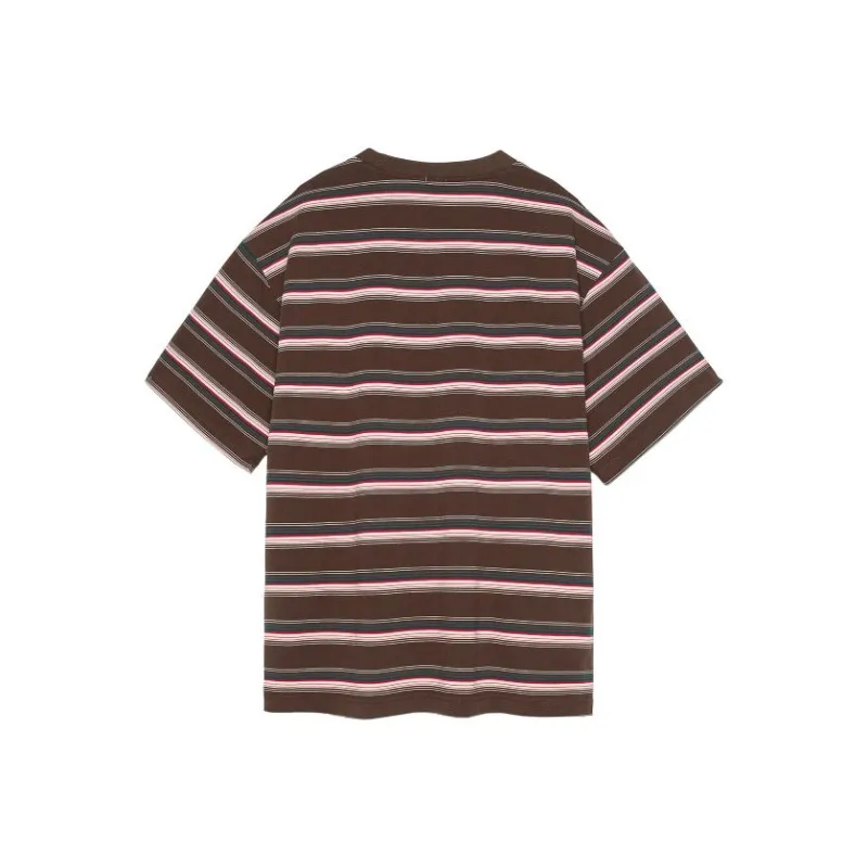 HDPV T Shirt Unisex Brown Stripes-1