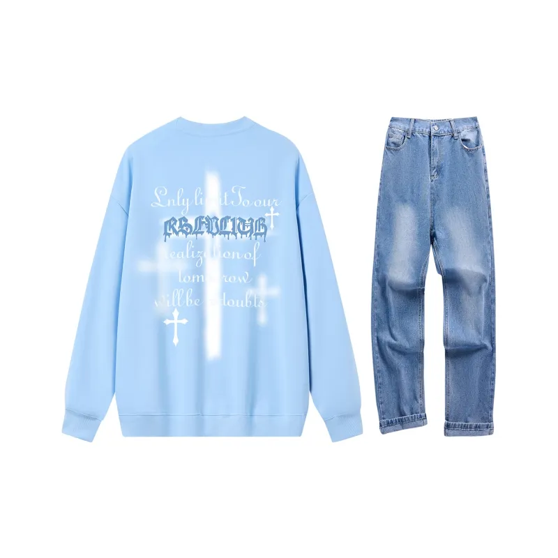 VniVerseVClub Sweatshirt Set Unisex-24
