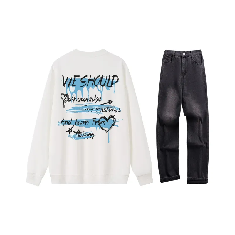 VniVerseVClub Sweatshirt Set Unisex-2