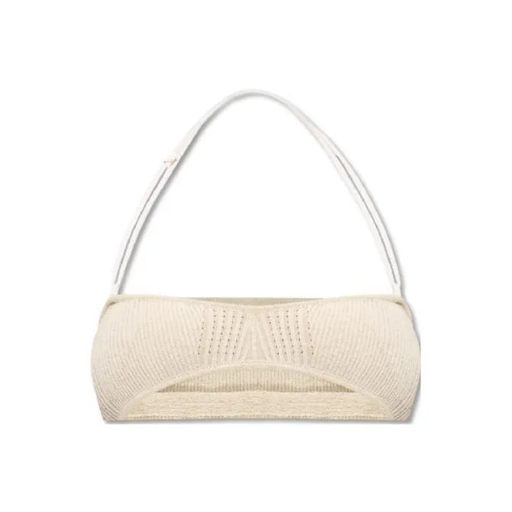 Jacquemus Strapless Tops Women's Light Umber-0