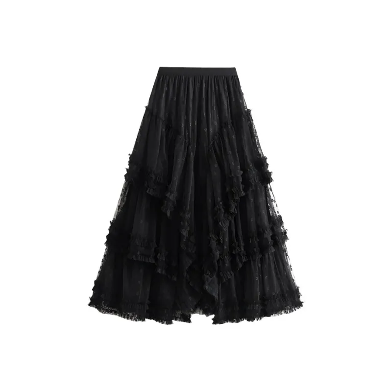 KYKW Casual Long Skirts Women's-1