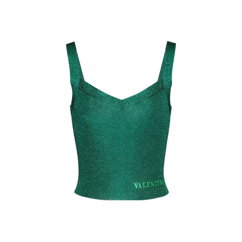 Valentino SS22 Tank Top Women's Green-0
