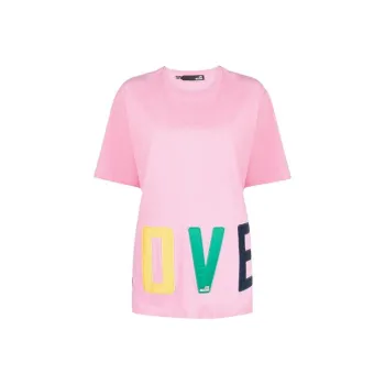 MOSCHINO T Shirts Women's Pink