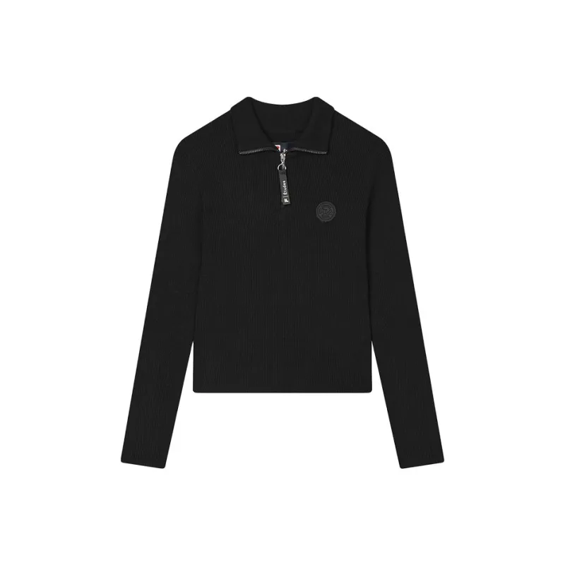 FILA x ETUDES Sweater Women's Jet Black-0