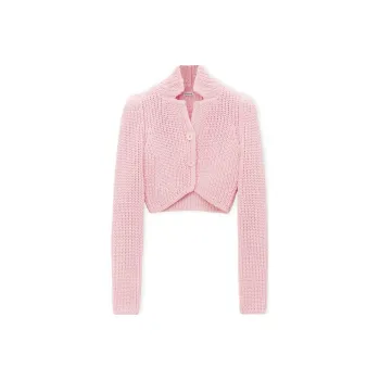 LOEWE Cropped Jacket 'Pink'