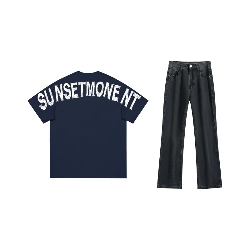 SUNSETMONENT Casual Sportswear Unisex-5