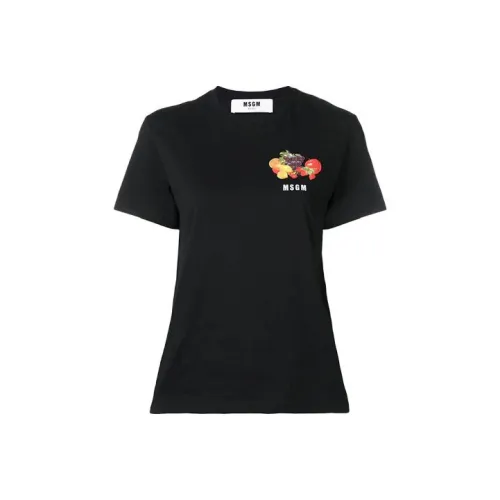 MSGM T Shirts Women's Black