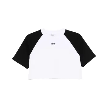 OFF WHITE Cropped T shirt