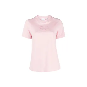 Burberry Short Sleeved Crewneck T Shirt