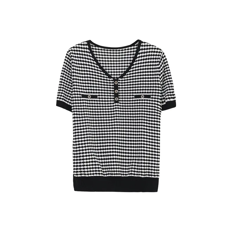 Korean Style Regular T Shirt Women's-3