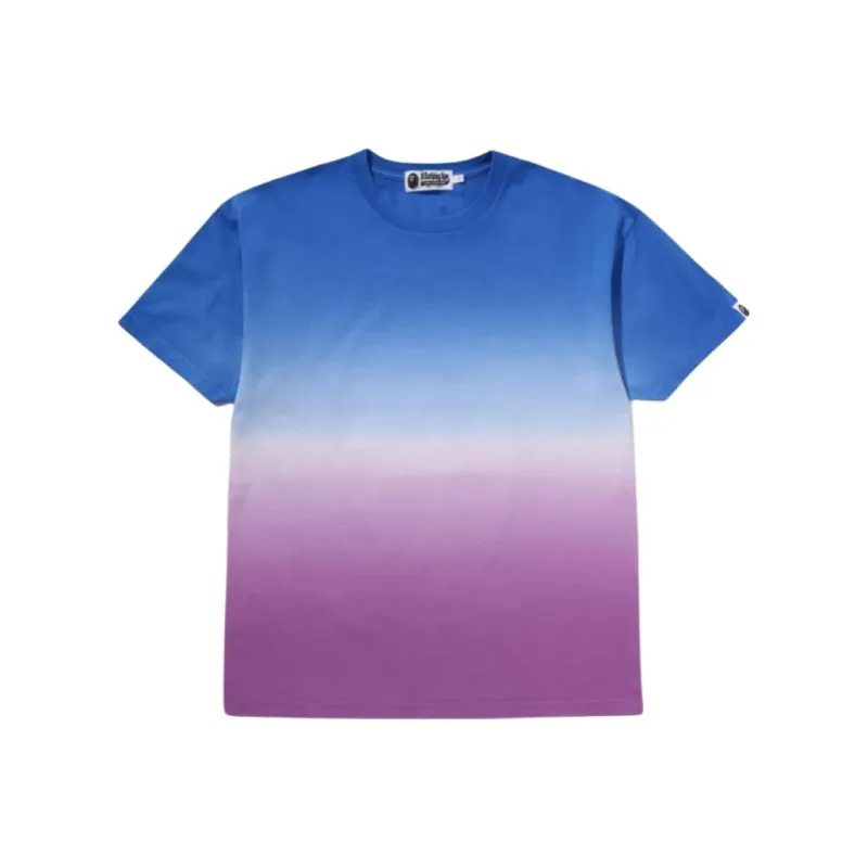 Bape Women's Gradation Big College Oversized Tee Pink-0