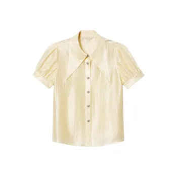 PSALTER Shirt Women's Light Yellow