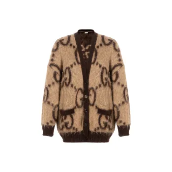 GUCCI Reversible GG jacquard Cardigan