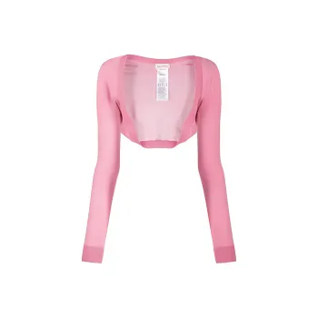 Alexander McQueen FW21 Slim Fit Sweater Women's Pink