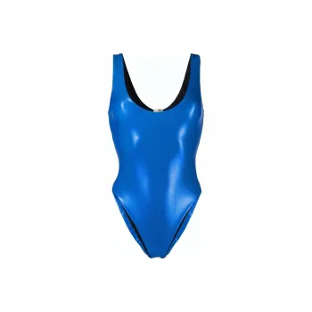 SAINT LAURENT FW21 Bodysuits Women's Blue