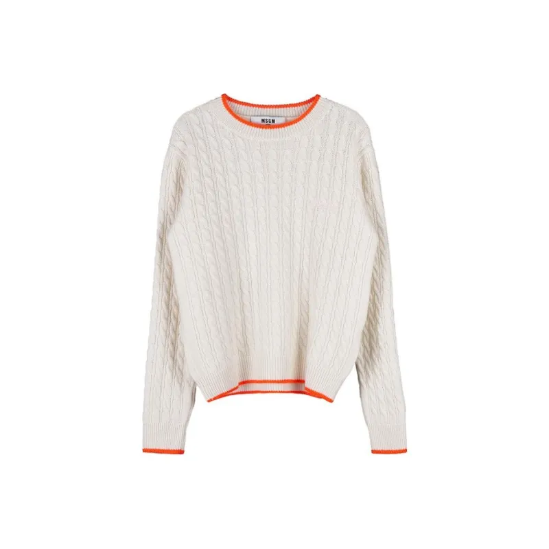 MSGM Sweaters Women's White-0