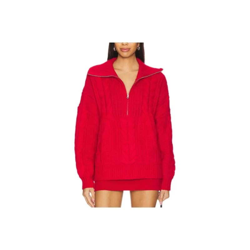 FOR LOVE & LEMONS Sweater Women's Red-0