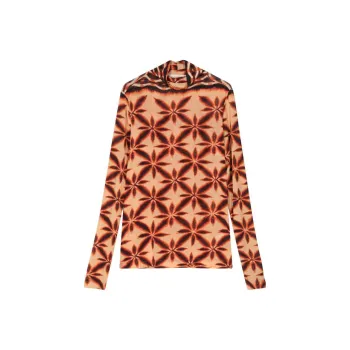 Ulla Johnson Braid detailing Floral print Jersey