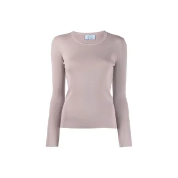 PRADA FW21 Sweater Women's Dark Pink