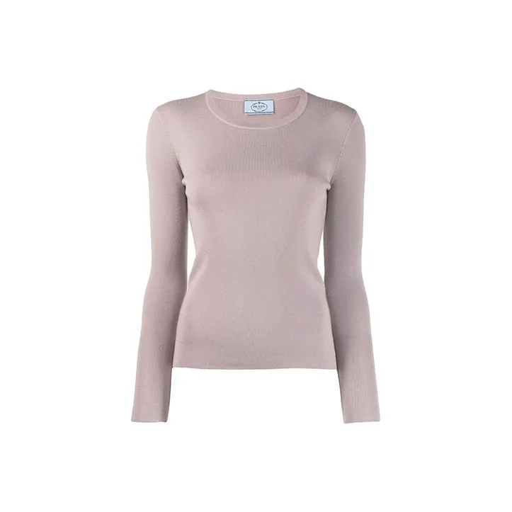 PRADA FW21 Sweater Women's Dark Pink-0