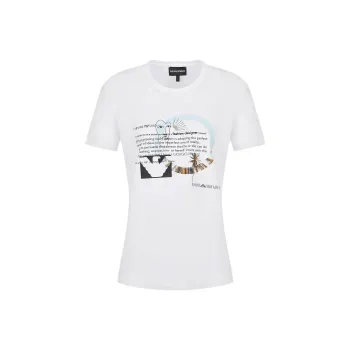 EMPORIO ARMANI T-Shirts Women's White