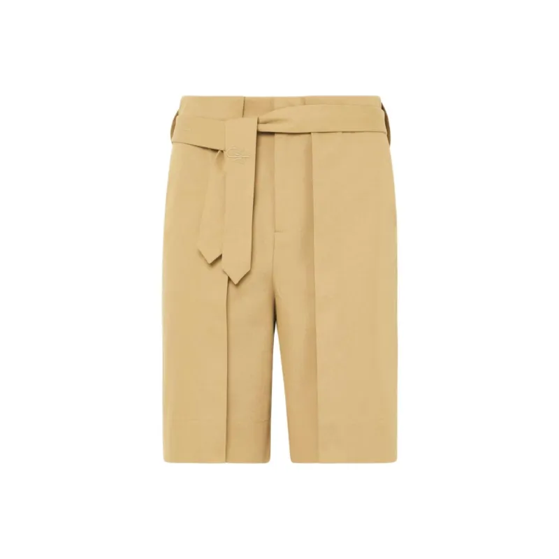 JW Anderson Folded Front Knee Length Shorts-0