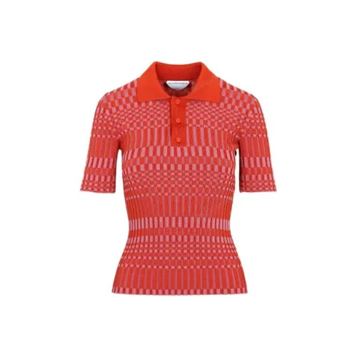 Bottega Veneta Polo Shirts Women's Red