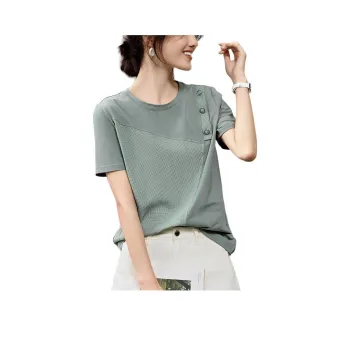 XWI T Shirts Women's Light Green