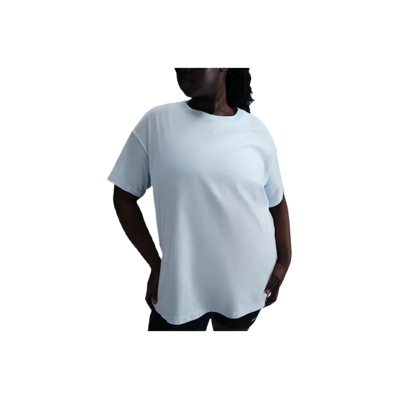 Nike SportswearSwoosh Drop Shoulder Sleeve T Shirt Women's White-0