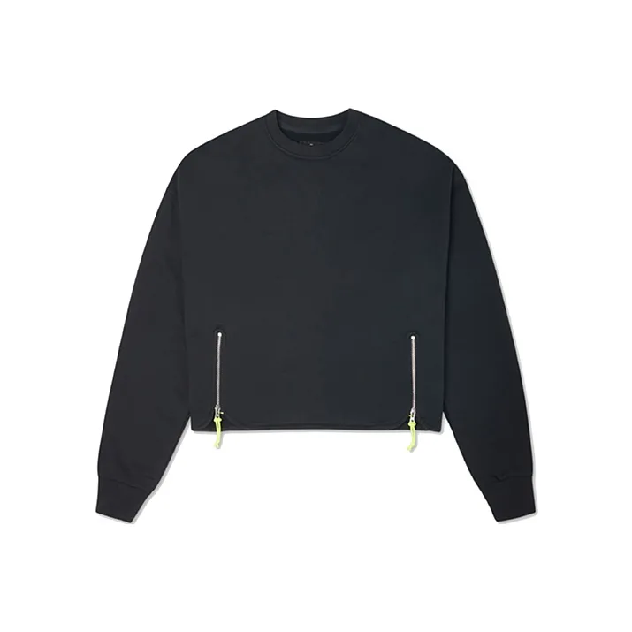 Converse Mountain Club Crew Sweatshirts Women's Ink Black-0