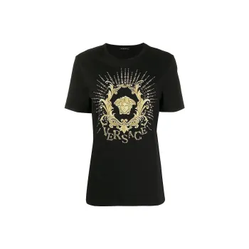 VERSACE T Shirts Women's Black