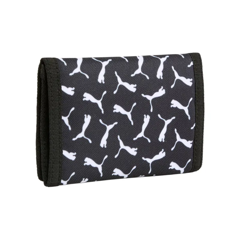 PUMA AOP Polyester Wallet Unisex Black-1
