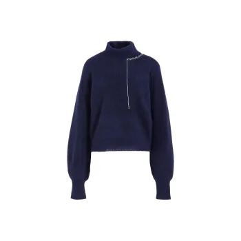 Yohji Yamamoto FW24 Sweater Women's Marine Blue